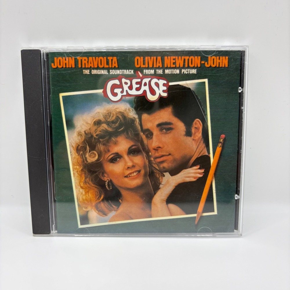 Polydor Grease Soundtrack CD Excellent 1991 Movie Music P2-25095